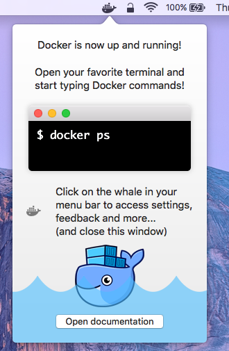 Docker for mac login to vmas